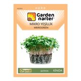 GARDEN NARTER Mikro Yeşillik Için Microgreen Organik Kinoa Tohumu Mikro Filiz Tohumu 15 gr 7500 Tohum
