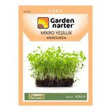 GARDEN NARTER Mikro Yeşillik Için Microgreen Organik Yonca Tohumu Mikro Filiz Tohumu 15 gr 7000 Tohum