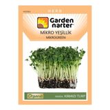 GARDEN NARTER Mikro Yeşillikler Için Microgreen Organik Turp Tohumu Mikro Filiz Tohumu 15 gr 1700 Tohum