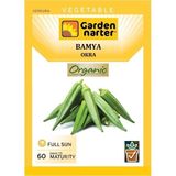Garden Narter Sultani Bamya Tohumu Doğal Organik Tohum Pakette 10 Gr 150 Tohum - 22 Adet