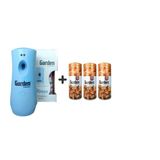 Garden Oda Kokusu Freshmatik, Otomatik Sprey Makine + Gizemli Doğu Yedek Sprey 260 ml Air Freshener + Gizemli Doğu Parfüm Spreyi 260 ml x 3 Adet