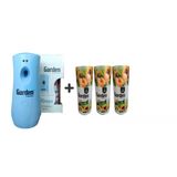 Garden Oda Kokusu Freshmatik, Otomatik Sprey Makine + Kayısı Ayçiçeği Yedek Sprey 260 ml Air Freshener + Spreyi 260 ml Kayısı ve Ayçiçeği 3 Adet x 260 Ml