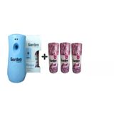 Garden Oda Kokusu Freshmatik, Otomatik Sprey Makine +Kristal Yedek Sprey 260 ml Air Freshener + Otomatik Sprey Yedeği Oda Spreyi Kristal 260 ml x 3 Adet