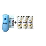 Garden Oda Kokusu Hava Temizleyici Otomatik Makine+ Beyaz Çiçek Kır Bahçesi Oda Spreyi 260 Ml X 3 Adet Beyaz Çiçek