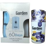 Garden Oda Kokusu Otomatik Makine Air Freshener +Oda Sprey Menekşe Tropik Çiçek Bahar Esintisi 260ml