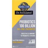 Garden Of Life Dr Formulated 30 Capsul Once Daily 3-In-1 Complete Probiotics, Prebiotics Postbiotics For Women And Men’s Digestive Immune Health – Extra Strength, 100 Billion Cfu. - Aromasız