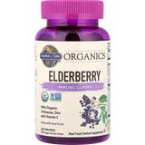 Garden Of Life Organics, Elderberry, Immune Gummy, 120 Vegan Gummy Drops - Aromasız