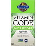 Garden Of Life Vitamin Code, Raw B-Complex, 120 Vegan Capsules - Aromasız