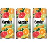 Garden Otomatik Hava Temizleyici Makina Sprey Narenciye Portakal Limon Oda Koku 3 Adet x 260 Ml