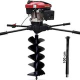 Garden Pro 1P70F Loncin 7 HP 300 mm Motorlu Toprak Burgu Makinesi