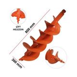 Garden Pro 300 mm Çift Helezonlu Toprak Burgu Ucu