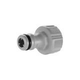 Gardena Musluk bağlantısı 21 mm (G 1/2 inç): Su hortumu bağlantısı için adaptör, sıçrama önleyici teknoloji, donmaya karşı dayanıklı, orijinal Gardena sistemi (18220-20)
