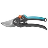Gardena Secateurs PremiumCut Flex, Bypass, Yeşil Ahşap için Bahçe Budama Makinesi, 24 mm Kesme Çapı, ErgoTec Yumuşak Kavrama Sapları, Hassas Taşlanmış Çelik Bıçaklar, PowerCoating (12242-20)