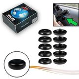 Gardenauto 5li Set- Siyah Emniyet Kemeri Çıtçıtı Klipsi Düğmesi Stop Düğme Toka Tüm Araçlar Için - 1