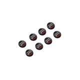GARDENAUTO Audi Logo Jant Torpido Direksiyon 12 Mm Damla Sticker Logo Seti 8 Adet