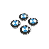GARDENAUTO Bmw E90 2009-2012 Jant Göbeği Kabartmalı Göbek Dış Çapı 6.8 Mm