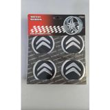 GARDENAUTO Citroen Alüminyum Yapıştırma Jant Göbeği 4'lü 60mm