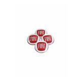 GARDENAUTO Fiat Jant Göbeği Göbek Arması Sticker 56mm 1 Takım(4 Adet)