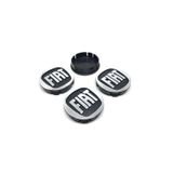 GARDENAUTO Fiat Kabartma Geçme Jant Göbeği 4 Lü 60mm-55mm