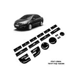GARDENAUTO Fiat Linea Teyp Tuş Takımı Piano Black 2007 Sonrası