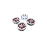 GARDENAUTO Fiat Tipo Orjinal Tip Geçme Jant Göbeği Gri 4 Lü 42mm