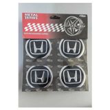 GARDENAUTO Honda Alüminyum Yapıştırma Jant Göbeği 4 Lü 60mm