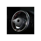 GARDENAUTO Honda Civic 1992-1995 Deri Direksiyon Kılıfı Soft (düz Model) Kırmızı Dikişli