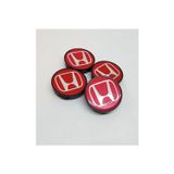 GARDENAUTO Honda Jant Göbeği Kırmızı 58-55mm 4'lü Set 894564654594