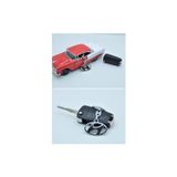 GARDENAUTO Hyundai Model 3D Gümüş Metal Amblemli Logolu Armalı Anahtarlık