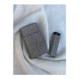 GARDENAUTO İnce Taşlı Slender Sigara Kutusu Ve Çakmak