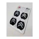 GARDENAUTO Jant Göbeği Arma Citroen Alüminyum 54mm. 4'lü Set Siyah