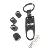 GARDENAUTO Jeep Metal Anahtarlık Ve Sibop Kapak Seti 1.kalite