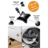 GARDENAUTO Montaj Yastığı Şişme Hava Montaj Kaldırma Yastığı Kapı ve Pencere Montajı Araç Tamiri 135 Kg Taşıma