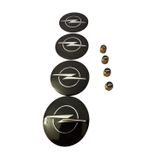 GARDENAUTO OPEL ALÜMİNYUM MALZEME 4 ADET JANT GÖBEK VE 4 ADET METAL SİBOP KAPAK TAKIMI
