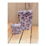 GARDENAUTO Pembe Leopar Taşlı TOUCH Metal Sigara Kutusu ve Zippo Çakmak