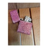GARDENAUTO Pembe Taşlı Zippo Çakmak