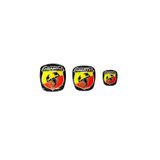 GARDENAUTO Punto Evo Abarth Logo Rozet Ön Arka Direksiyon Set