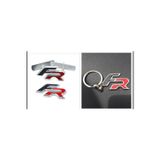 GARDENAUTO Seat Leon Fr Ateca Arona Ibiza Fr Panjur Ve Bagaj Logosu Ve 1 Adet Metal Fr Anahatarlık