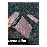 GARDENAUTO Sigara Kutusu Ve Çakmak (Uzun Slim) ( Taşlı Anahtarlık Hediye )