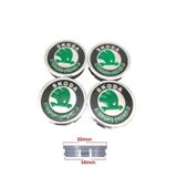 Gardenauto Skoda Jant Göbeği Jant Arması Amblem Cms 60-55MM