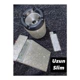 GARDENAUTO Taşli Sigara Kutusu, Çakmak Ve Küllük (UZUN SLİM) ( Taşlı Anahtarlık Hediye )