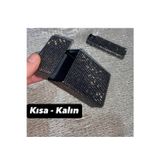 GARDENAUTO Taşlı Sigara Kutusu Ve Çakmak (KISA SİYAH) ( Taşlı Anahtarlık Hediye )