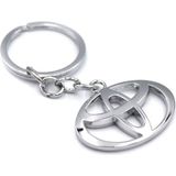 Gardenauto Toyota 3D Metal Anahtarlık Krom Kaplamalı Paslanmaz Çelik Özellikli - Haki