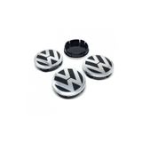 GARDENAUTO Volkswagen Jant Göbeği Sıvama Geçme Siyah 4'lü 60-55mm
