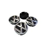 GARDENAUTO Volkswagen Vw Kabartma Geçme Jant Göbeği 4'lü 60mm-55mm