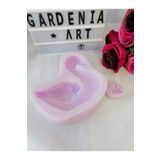 Gardenia Art Hobi Kuğu Taçlı Silikon Kalıbı Kuğu Kokulu Tas Ve Sabun Kalı