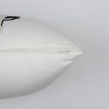 GARDENIA CITY/Bohem Kadın- Punch İşlemeli El Yapımı Dekoratif Kırlent Kılıfı 40*40 cm Koltuk, Oturma Odası ve Bahçe için. Fermuarlı Pamuk Keten Dekoratif Kırlent Kılıfları