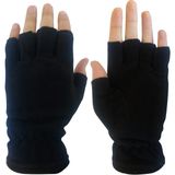 Gardening Eldivenler SAVEX.006 Polar Yarım Parmak Siyah Eldivenler Kaliteli Malzeme ile Rahat Kullanım Sunar