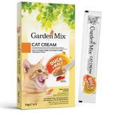 Gardenmix 5x15 gr Ördekli Malt Sıvı Kedi Ödülü