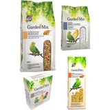 Gardenmix Muhabbet Kuşu Bakım Seti 4'lü Ballı Kuş Yemi 1 Kg X Gaga Taşı X Ballı Kuş Krakeri X Kuş Kumu